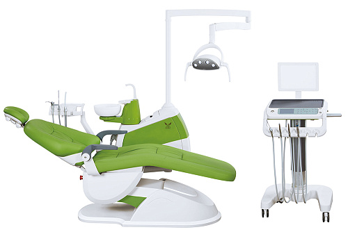 GreenMED S350 – Стоматологическая установка с подкатным модулем
